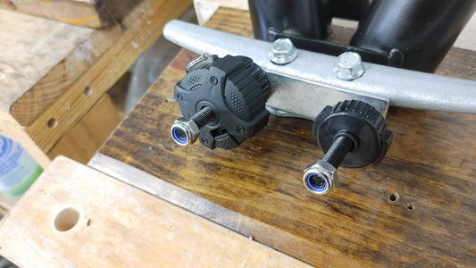 Security lock for Dock-It Fisher fishing rod holder - What the Fish Fishing Gear