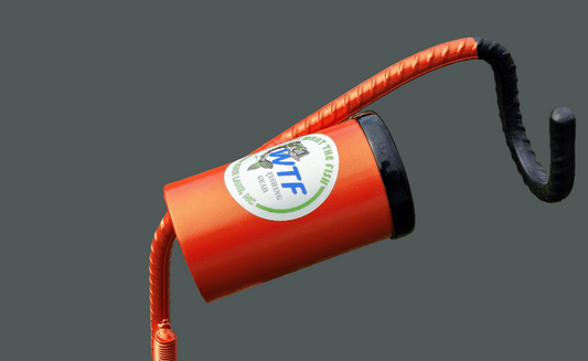 Tube and Wire Boat Rod Holder 1/2" thread - What the Fish Fishing Gear