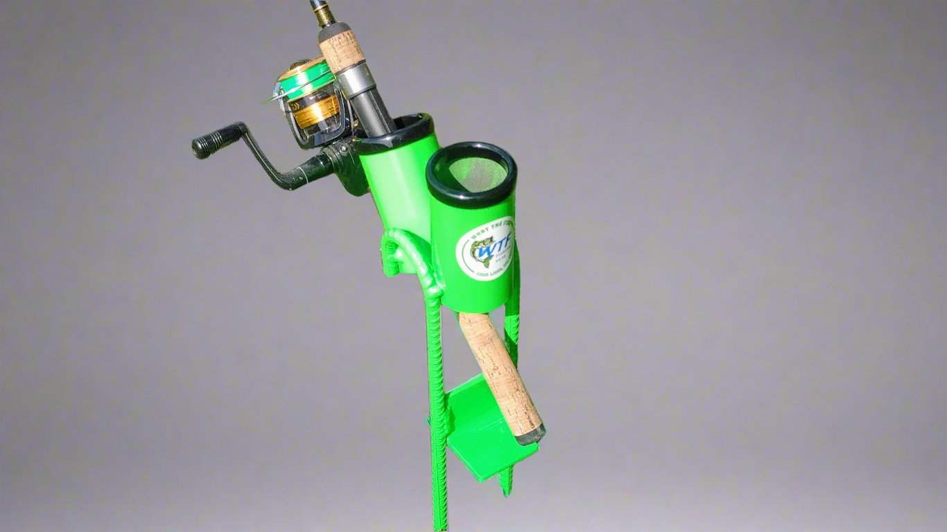 Heavy Duty Bank Fishing Rod Holder - Reel Them In - What the Fish Fishing Gear