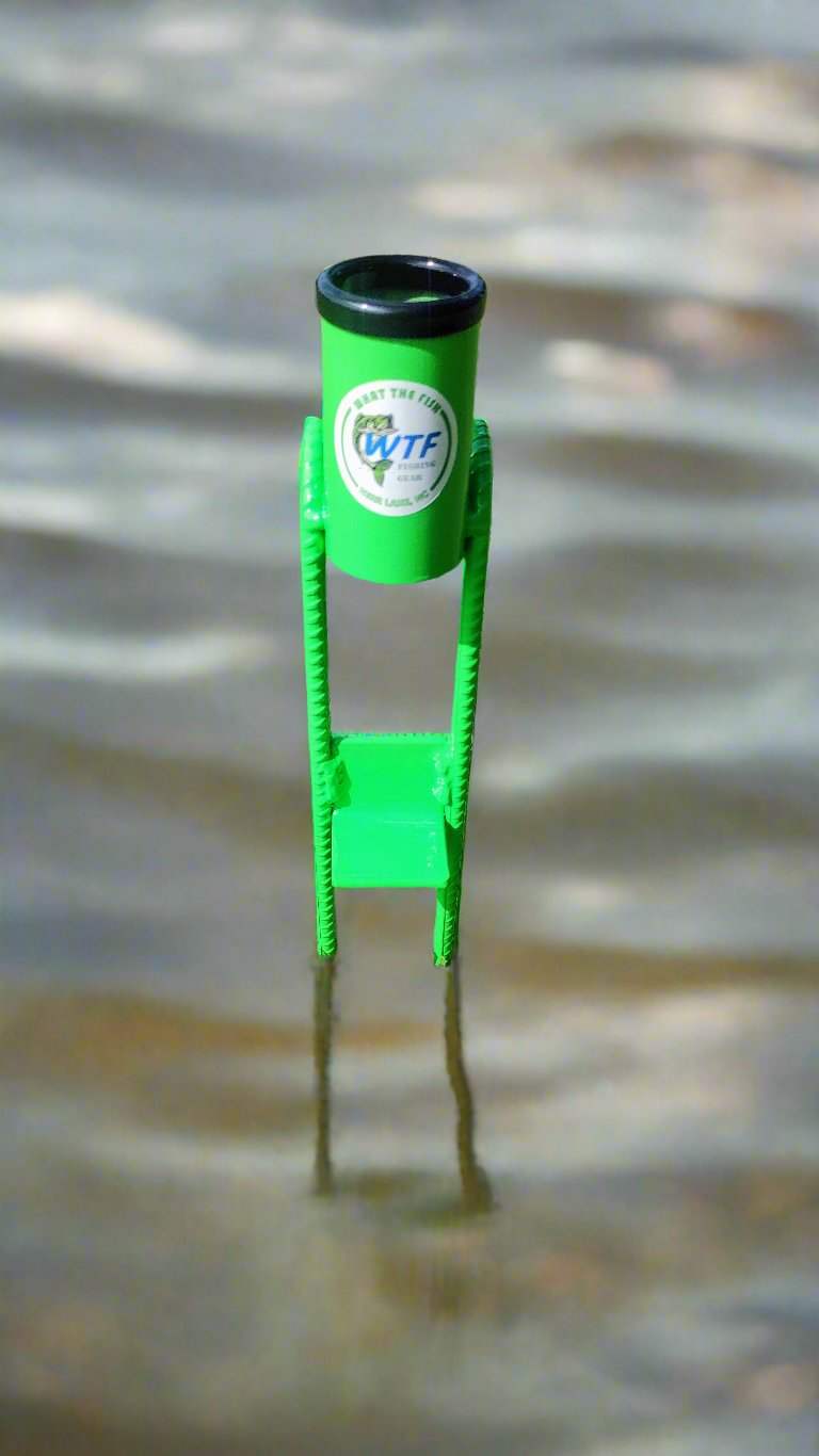 Heavy Duty Bank Fishing Rod Holder - Reel Them In - What the Fish Fishing Gear