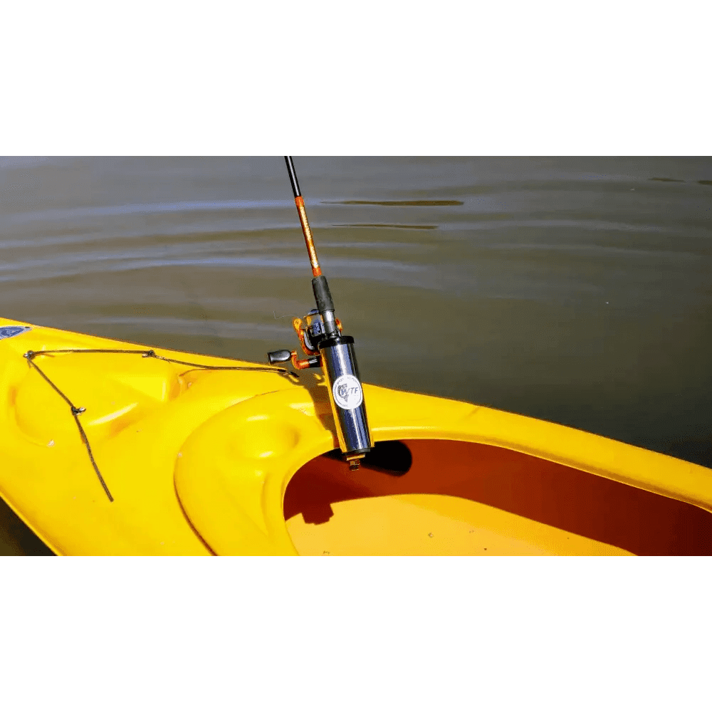 Versatile Clamp-On Fishing Rod Holder - What the Fish Fishing Gear