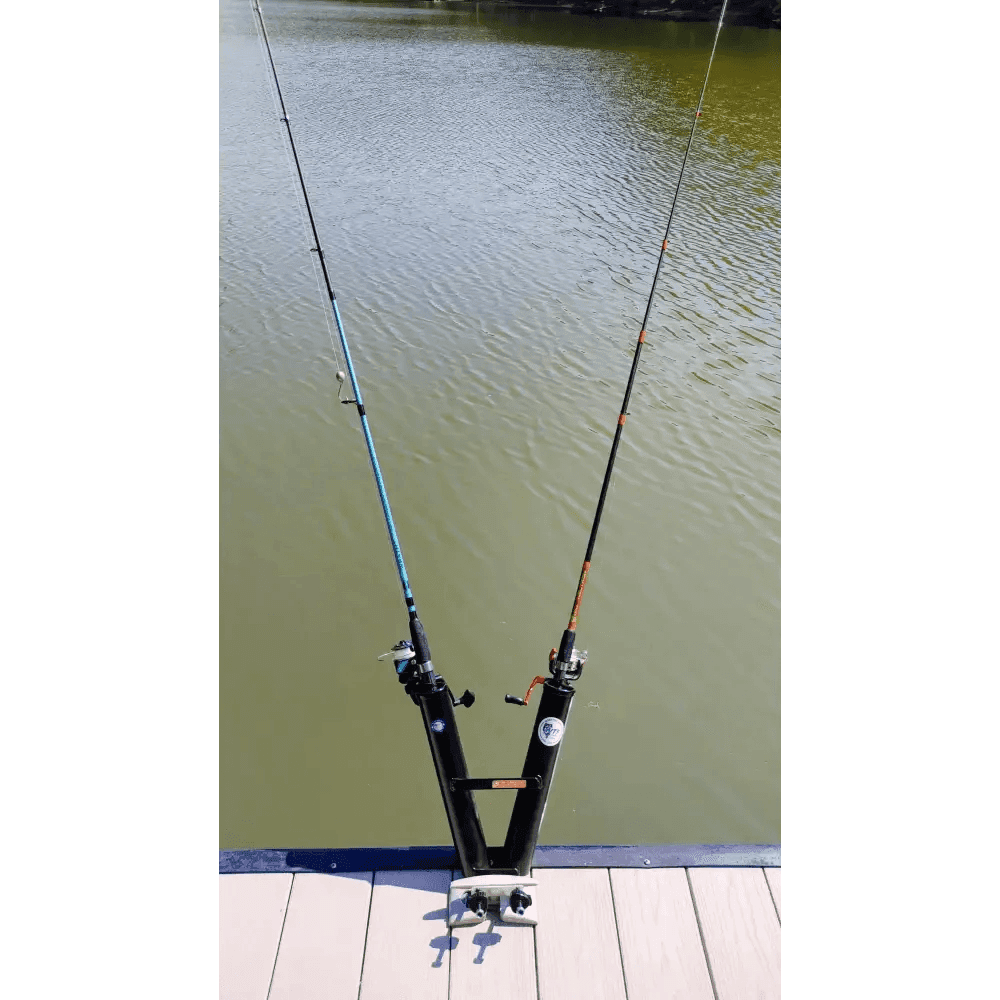 Fishing Rod Holder for Docks and Piers - "Dock-It Fisher" - What the Fish Fishing Gear