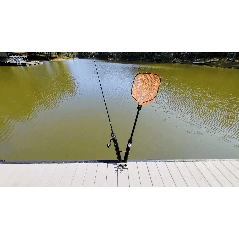 Fishing Rod Holder for Docks and Piers - "Dock-It Fisher" - What the Fish Fishing Gear