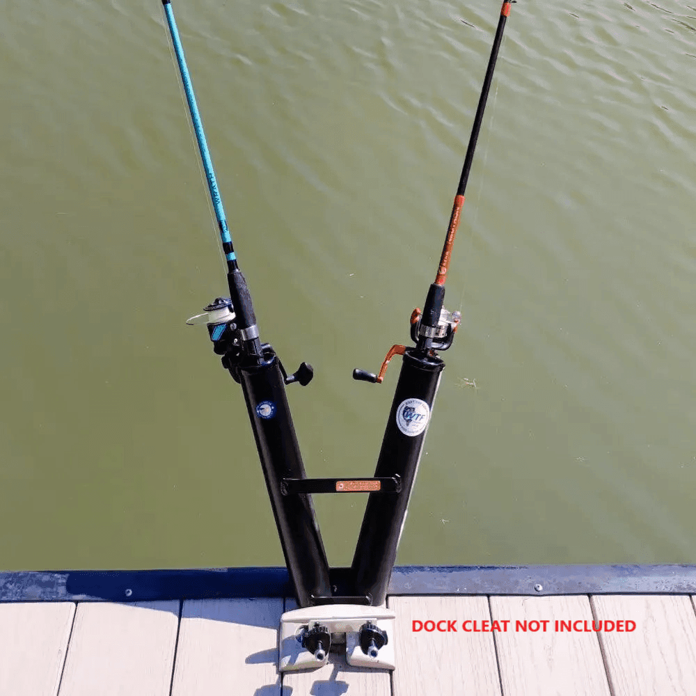 Fishing Rod Holder for Docks and Piers - "Dock-It Fisher" - What the Fish Fishing Gear