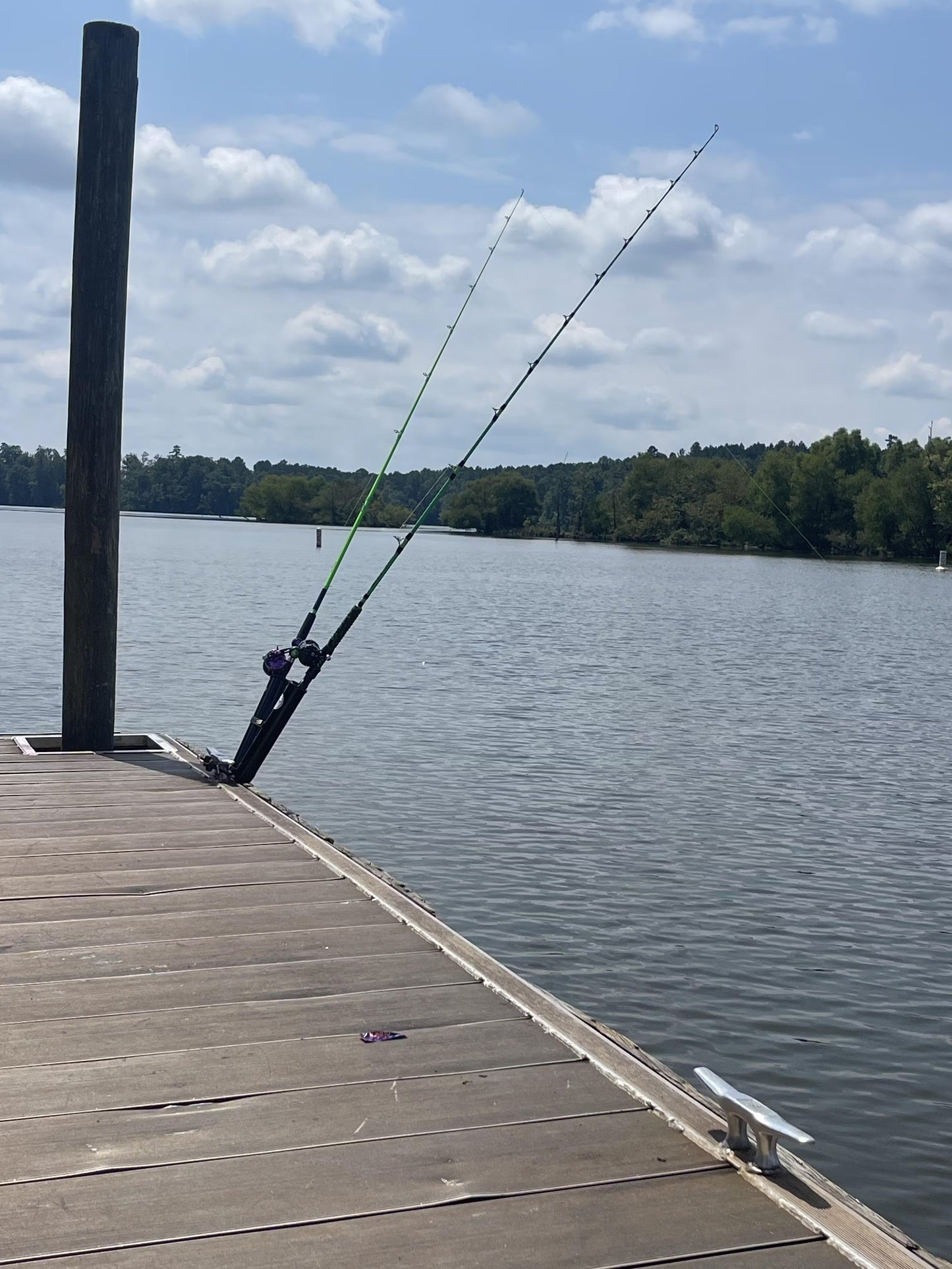 Fishing Rod Holder for Docks and Piers - "Dock-It Fisher" - What the Fish Fishing Gear