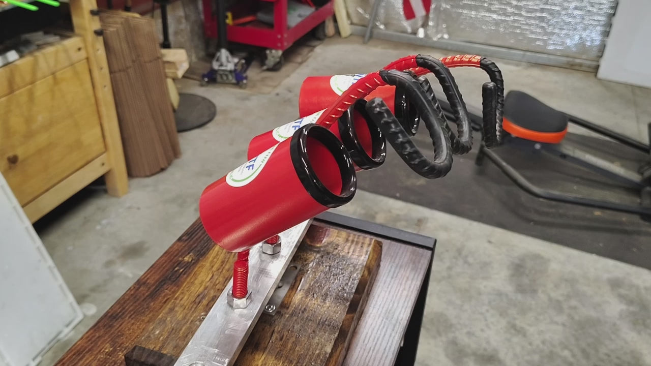 Tube boat rod holder video