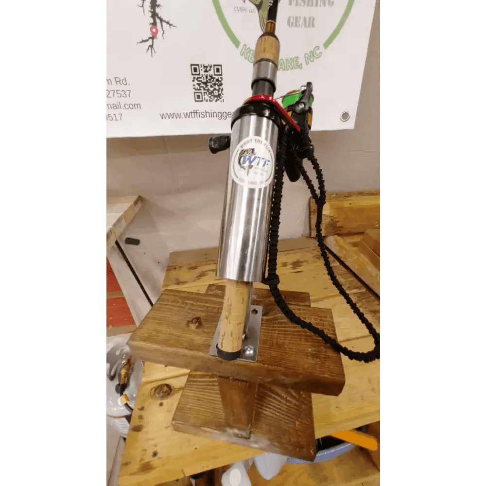 Kayak Fishing Rod Holder Stainless Steel - What the Fish Fishing Gear