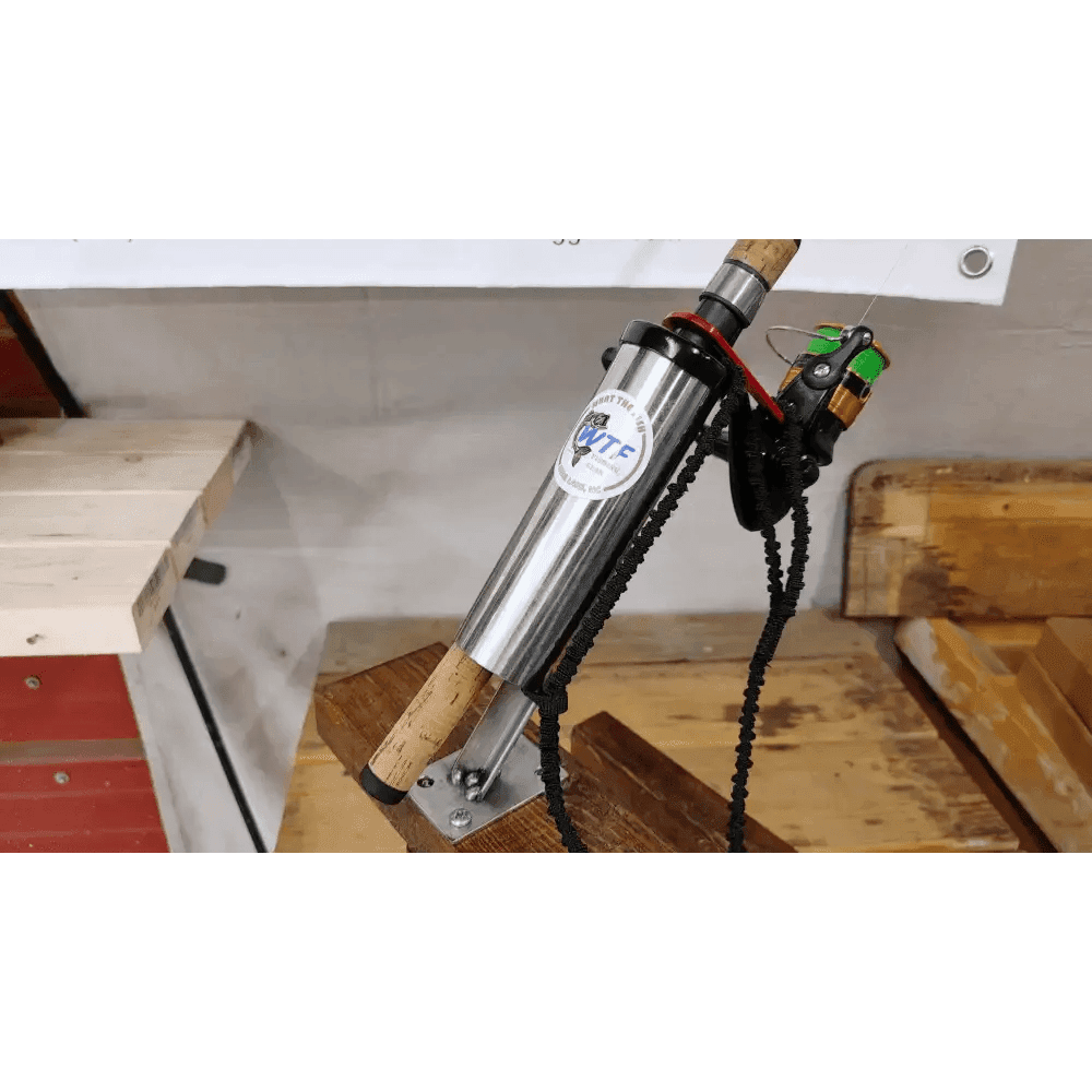 Kayak Fishing Rod Holder Stainless Steel - What the Fish Fishing Gear