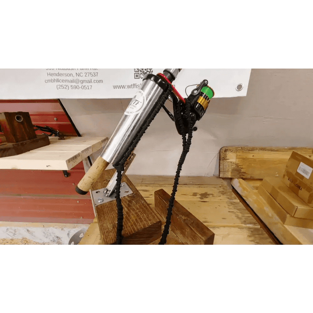 Kayak Fishing Rod Holder Stainless Steel - What the Fish Fishing Gear