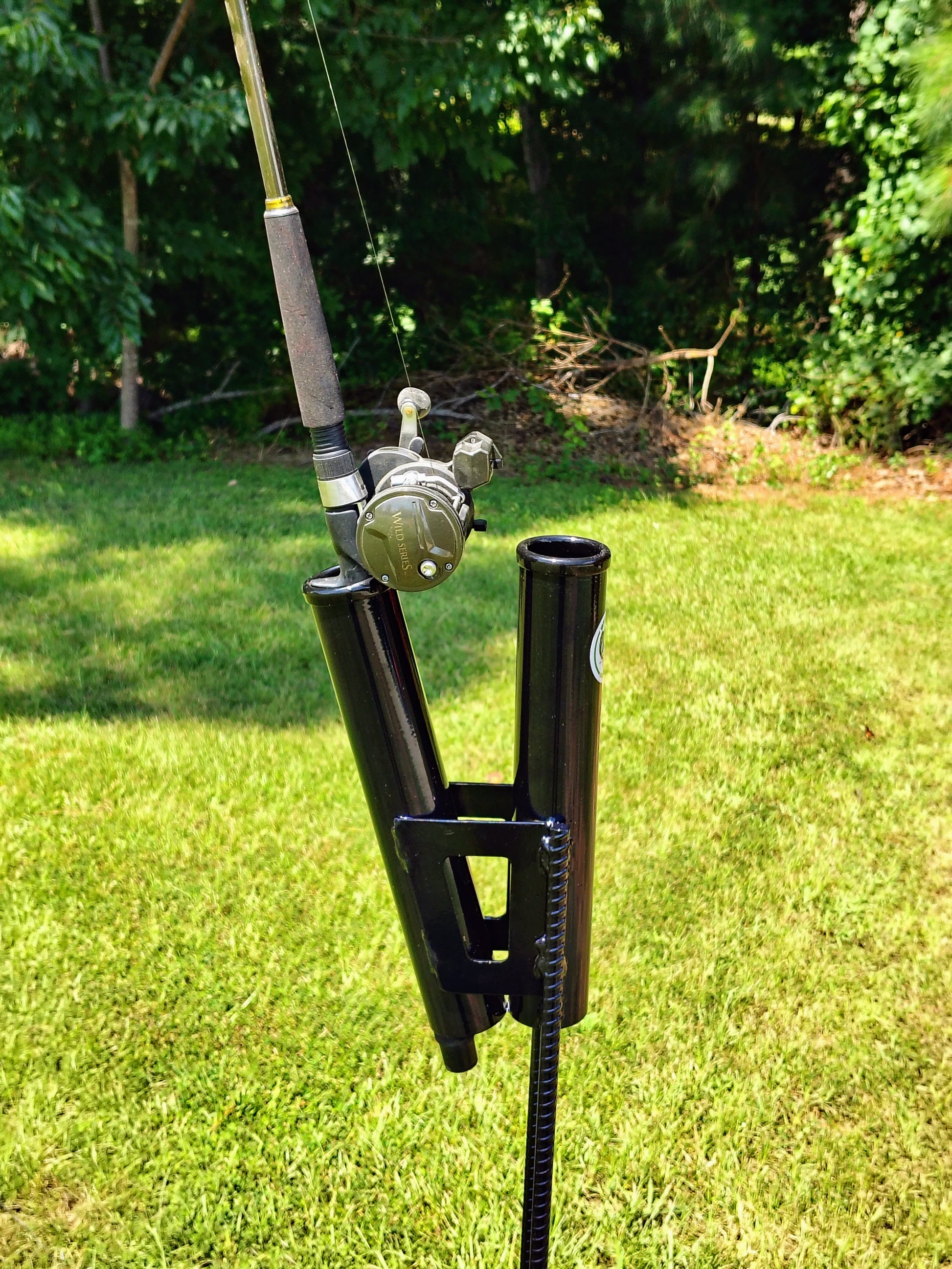horseshoe fishing rod holder Texas Rod Holder