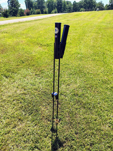 fishing rod holders dirt Tropical Orange Texas Rod Holder