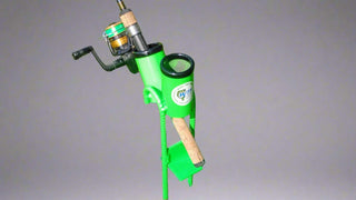 Heavy duty Bank Fishing Rod Holder with 4 rod holding positions Heavy duty Bank Fishing Rod Holder with 4 rod holding positions