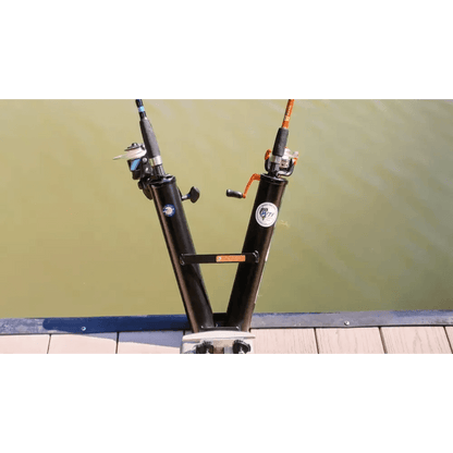 Fishing Rod Holder for Docks and Piers -