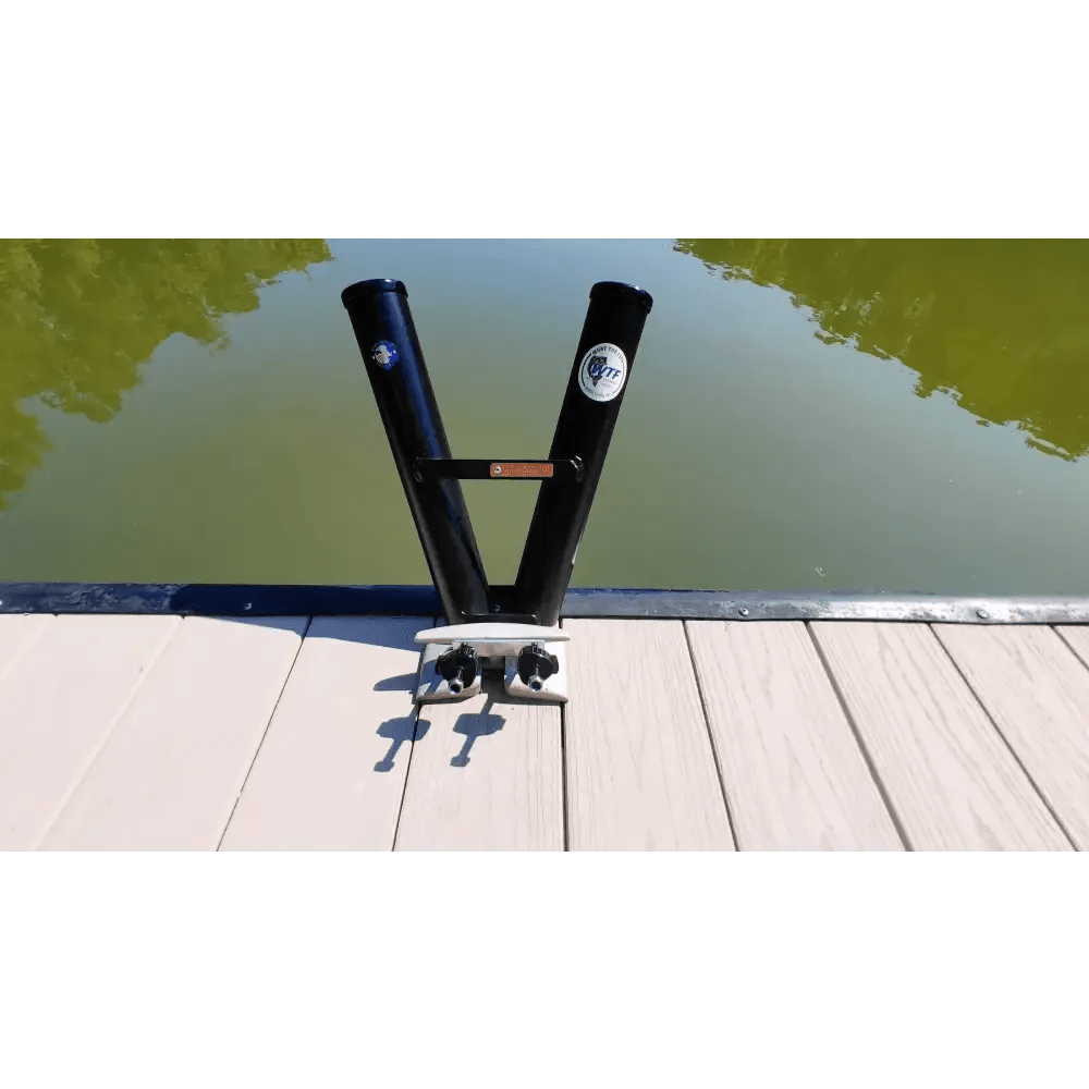 Fishing Rod Holder for Docks and Piers -