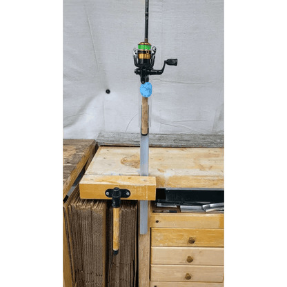 ground stake fishing rod holder