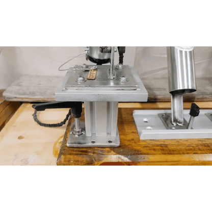 Pedestal mount for our boat rod holders with or without horizontal swivel mount