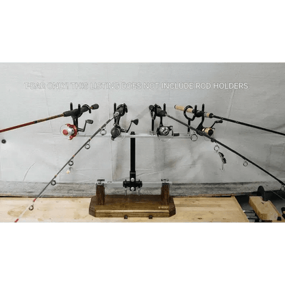 Spider Rig Fishing Rod Holder - T-BAR ONLY, Four rod positions - What the Fish Fishing Gear