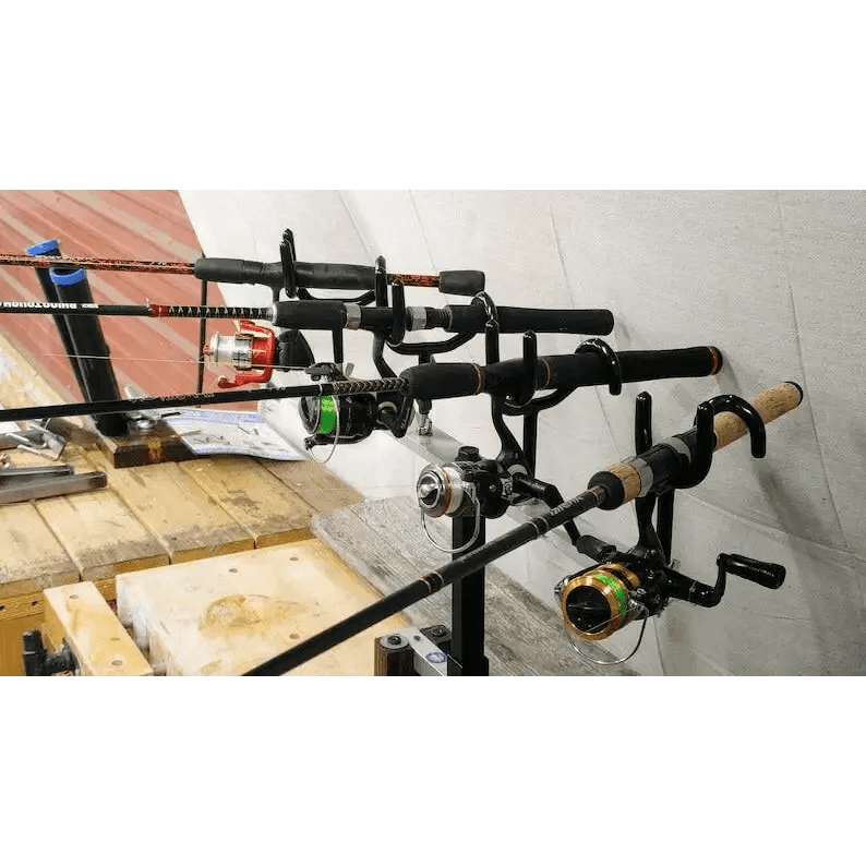 Spider Rig Fishing Rod Holder - T-BAR ONLY, Four rod positions - What the Fish Fishing Gear