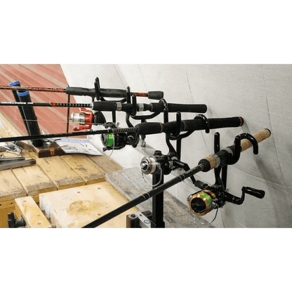 Spider Rig Fishing Rod Holder - T-BAR ONLY, Four rod positions - What the Fish Fishing Gear