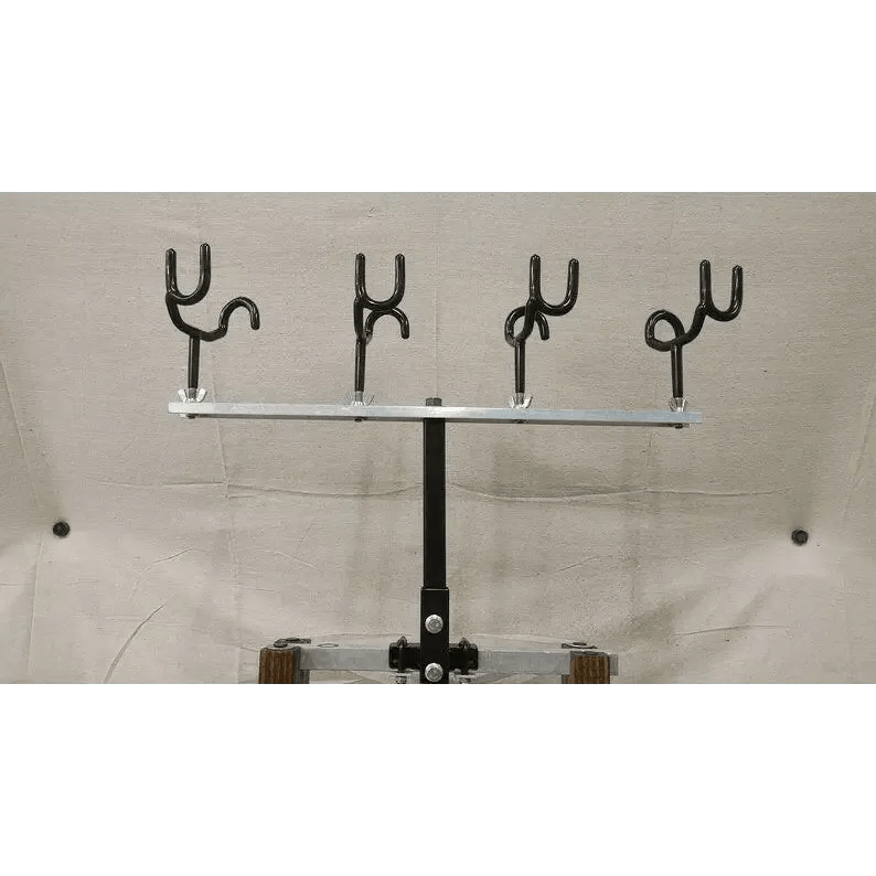 Spider Rig Fishing Rod Holder with Four Rod Positions - What the Fish Fishing Gear