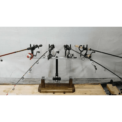 Spider Rig Fishing Rod Holder with Four Rod Positions - What the Fish Fishing Gear