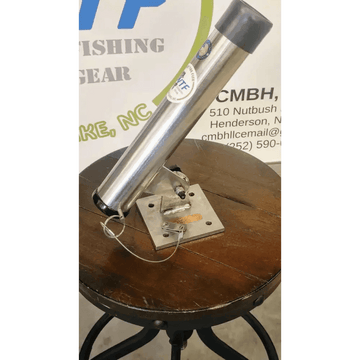 Stainless Steel adjustable boat fishing rod holder, With horizontal swivel Stainless Steel adjustable boat fishing rod holder, With horizontal swivel